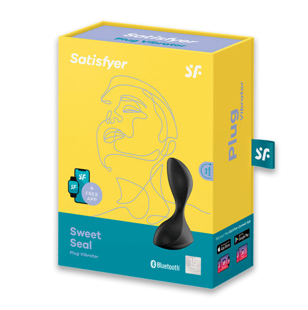 Анальна смарт-вібропробка Satisfyer Sweet Seal Black