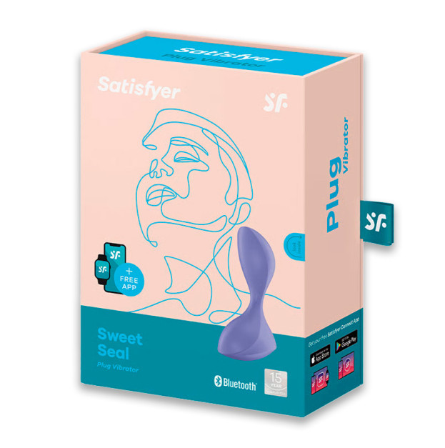 Анальна смарт-вібропробка Satisfyer Sweet Seal Lilac