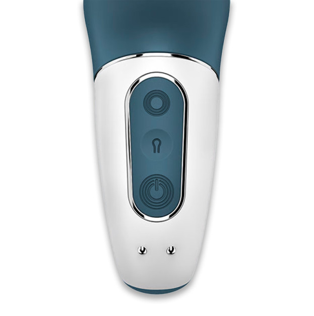 Анальний вібратор надувний Satisfyer Air Pump Booty 2