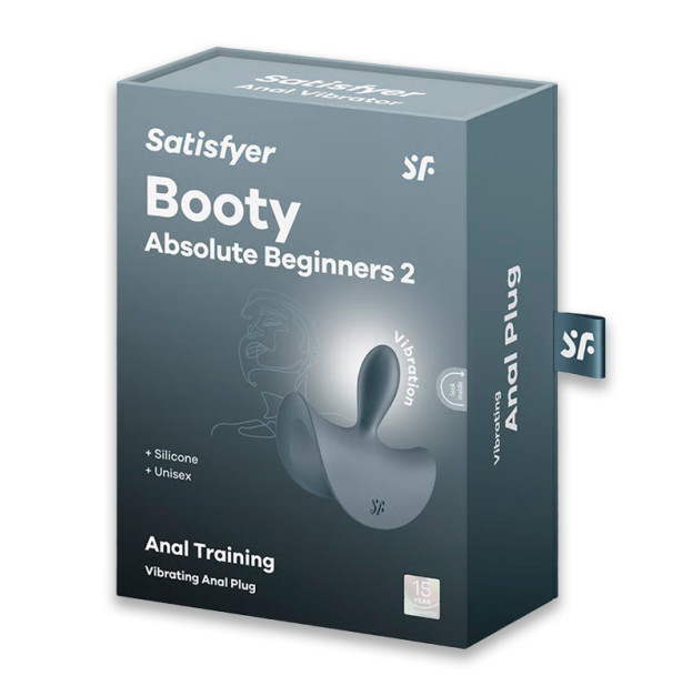 Анальная вибропробка Satisfyer Booty Absolute Beginners 2 Grey