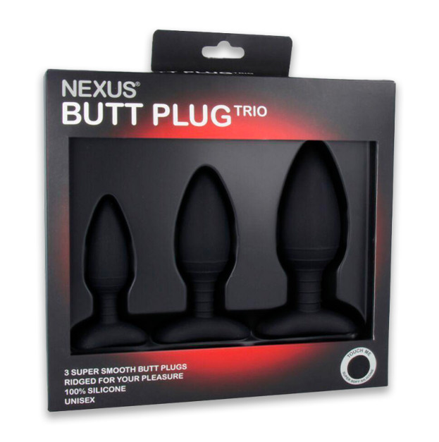 Набір анальних пробок Nexus Butt Plug Trio