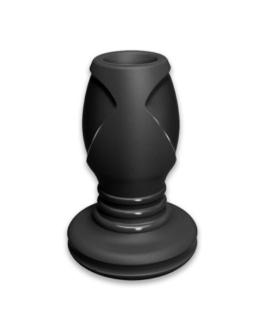Анальний тунель Doc Johnson Platinum Premium Silicone The Stretch Medium Black