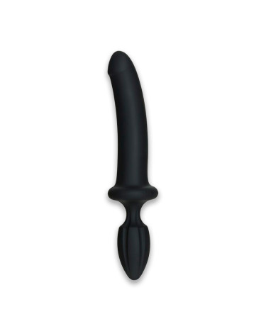 Анальна пробка з ділдо Doc Johnson Kink Dual Density Secondskyn Fuck Plug Black