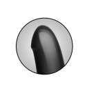 Анальна пробка з ділдо Doc Johnson Kink Dual Density Secondskyn Fuck Plug Black