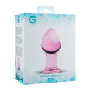 Анальна пробка Gildo Pink Glass Buttplug