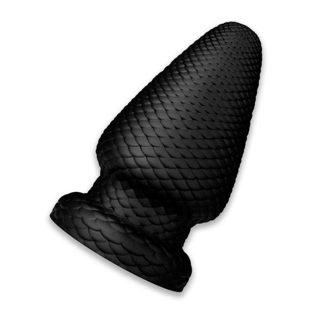 Анальна пробка BUTTR Cold Blooded Scaled Butt Plug
