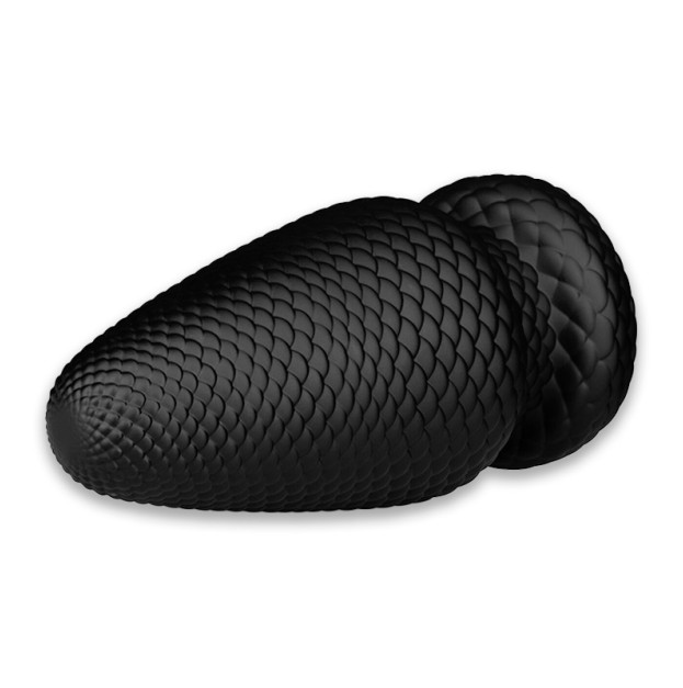 Анальна пробка BUTTR Cold Blooded Scaled Butt Plug