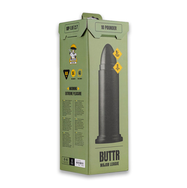 Анальна пробка BUTTR 10 Pounder XXL Dildo