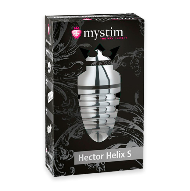 Металева анальна пробка для електростимулятора Mystim Hector Helix S
