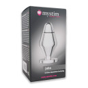 Металева анальна пробка для електростимулятора Mystim John