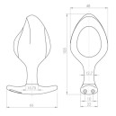 Анальна пробка для електростимулятора Mystim Rocking Force L