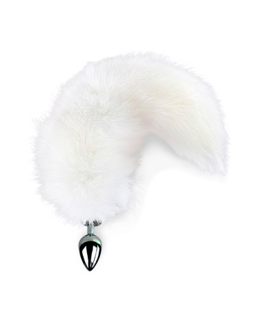 Металева анальна пробка Art of Sex size M White Fox