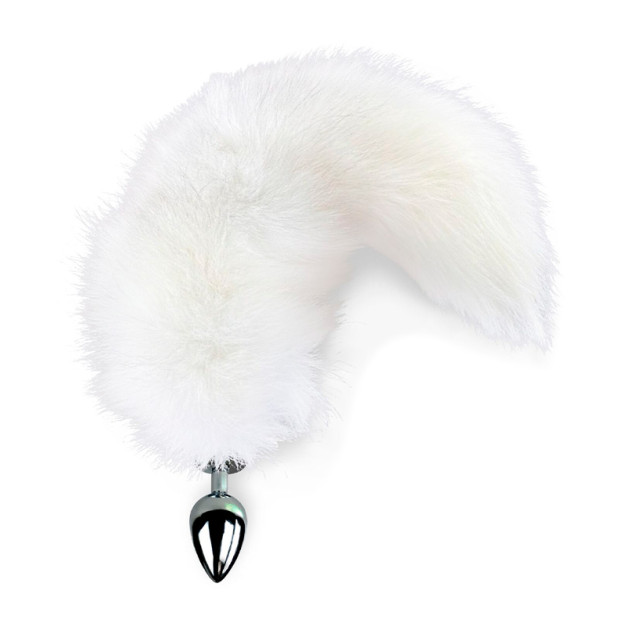 Металева анальна пробка Art of Sex size M White Fox