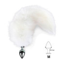 Металева анальна пробка Art of Sex size M White Fox