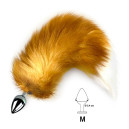 Металлическая анальная пробка Art of Sex size M Foxy Fox