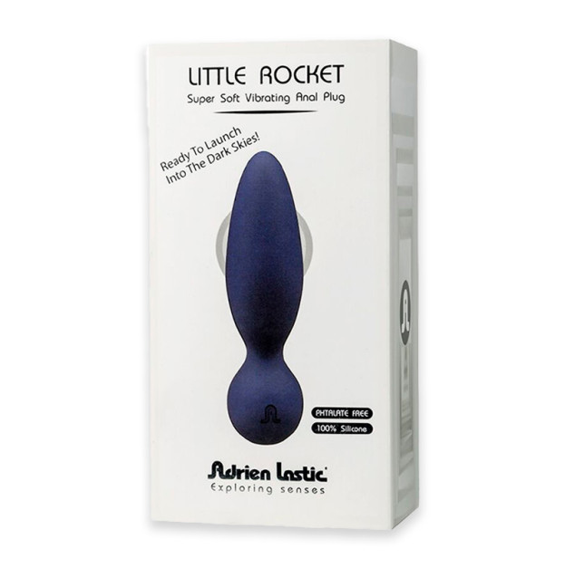 Анальна вібропробка Adrien Lastic Little Rocket Blue