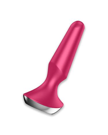 Анальна смарт-вібропробка Satisfyer Plug-ilicious 2 Berry