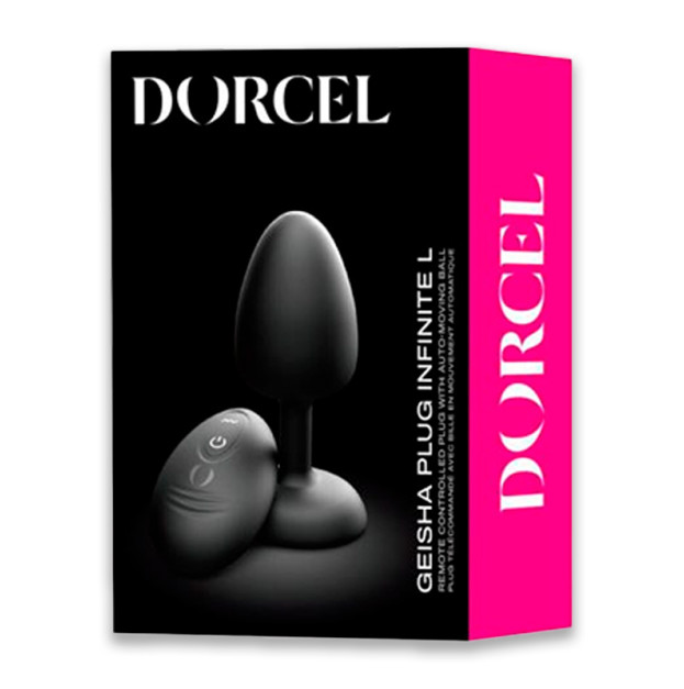 Анальна вібропробка Dorcel Geisha Plug Infinite L