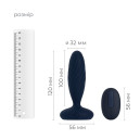 Анальна смарт-вібропробка Svakom Jordan Navy Blue