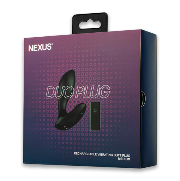 Анальна вібропробка Nexus DUO Plug Medium
