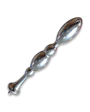 Металевий анальний плаг для секс-машин Hismith Bullet Anal Toy