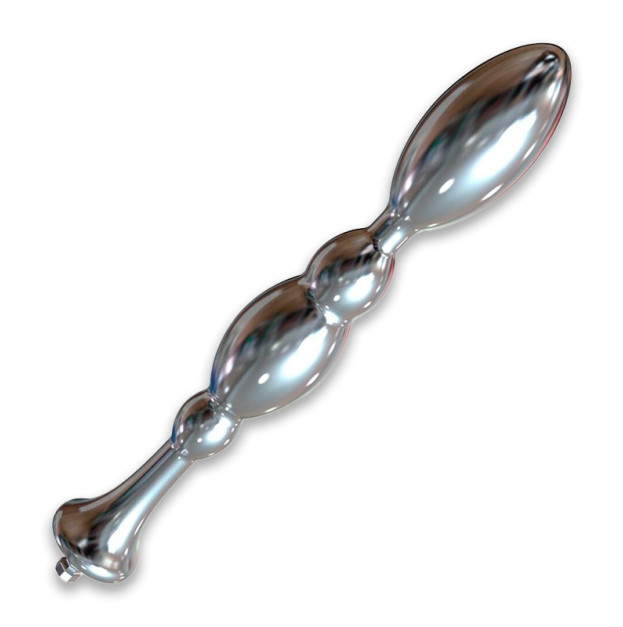 Металевий анальний плаг для секс-машин Hismith Bullet Anal Toy