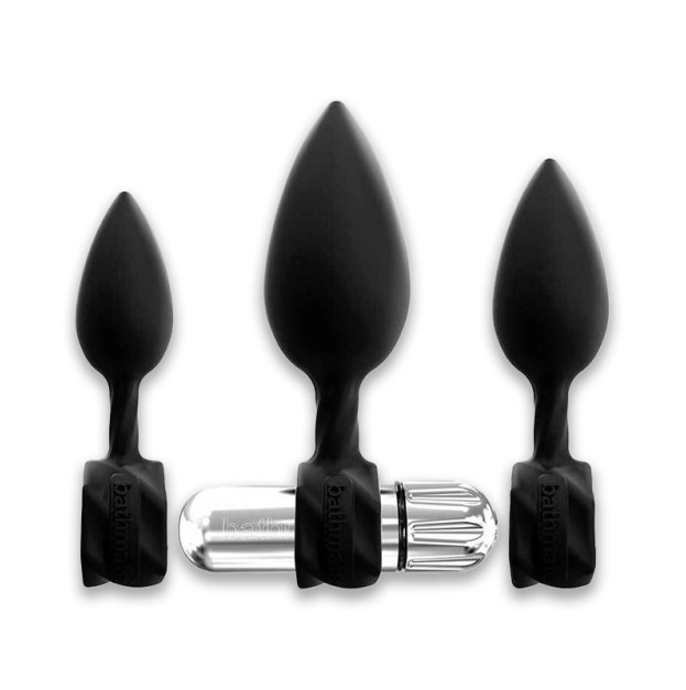 Набір анальних вібропробок Bathmate Anal Training Plugs VIBE