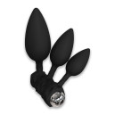 Набір анальних вібропробок Bathmate Anal Training Plugs VIBE