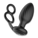 Анальна вібропробка Nexus Tornado Cock and Ball Ring