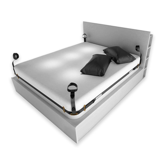 Фіксатори рук і ніг для ліжка LOCKINK BDSM Adjustable Bed Restraint Kit