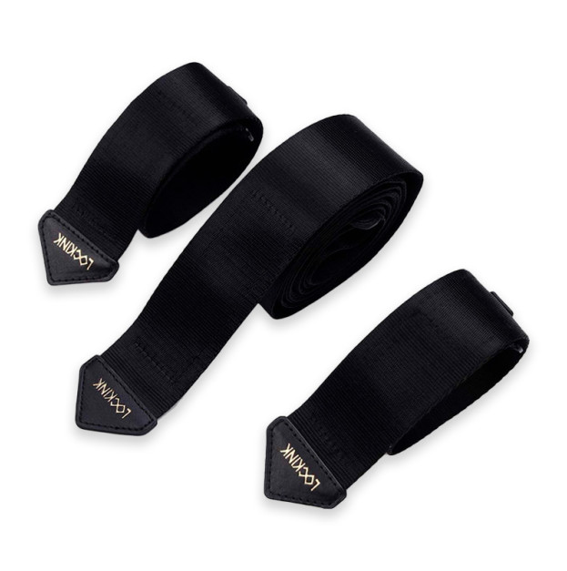 Фіксатори рук і ніг для ліжка LOCKINK BDSM Adjustable Bed Restraint Kit