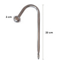 Бондажний набір з металевим анальним гаком Art of Sex Blanca Bondage set with anal hook № 2