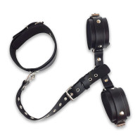 Фіксатори для шиї та рук Art of Sex - Bondage Set