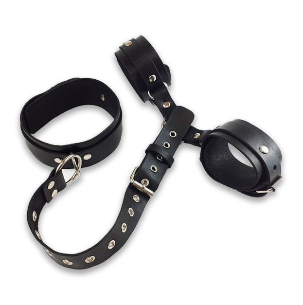 Фіксатори для шиї та рук Art of Sex - Bondage Set