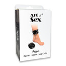 Поножі з шипами Art of Sex