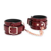 Наручники Liebe Seele Wine Red Wrist Cuffs