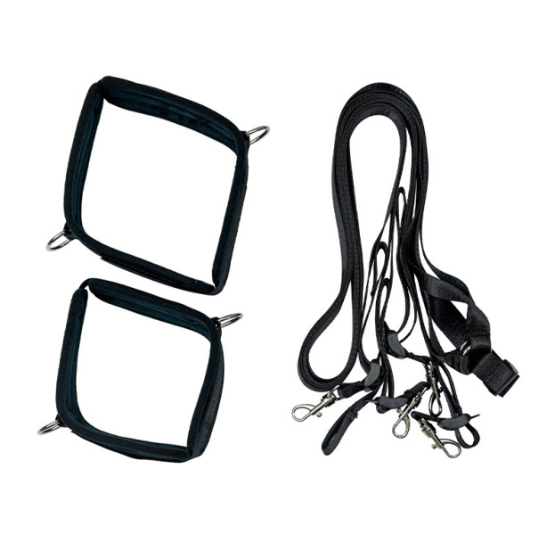 Розтяжка на ліжко Punishment - 5-Piece Bed Restraint Kit - Black