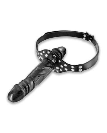 Кляп з подвійним фалоімітатором Fetish Tentation Double Penis Gag