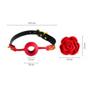 Кляп Zalo Rose Ball Gag