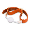 Кляп з 2-ма насадками LOCKINK Ball-Gag & Gag-bite Set Brown