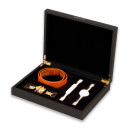 Кляп з 2-ма насадками LOCKINK Ball-Gag & Gag-bite Set Brown