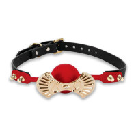 Кляп Zalo Silicone Ball Gag Red