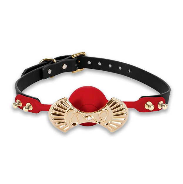 Кляп Zalo Silicone Ball Gag Red