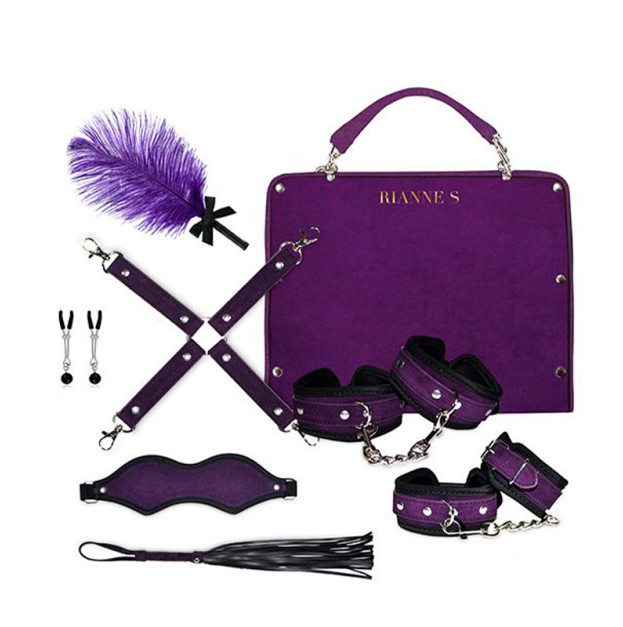 Подарунковий набір для BDSM RIANNE Kinky Me Softly Purple