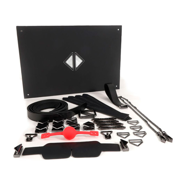 БДСМ-набір LOCKINK Bondage & Restraint Black Set