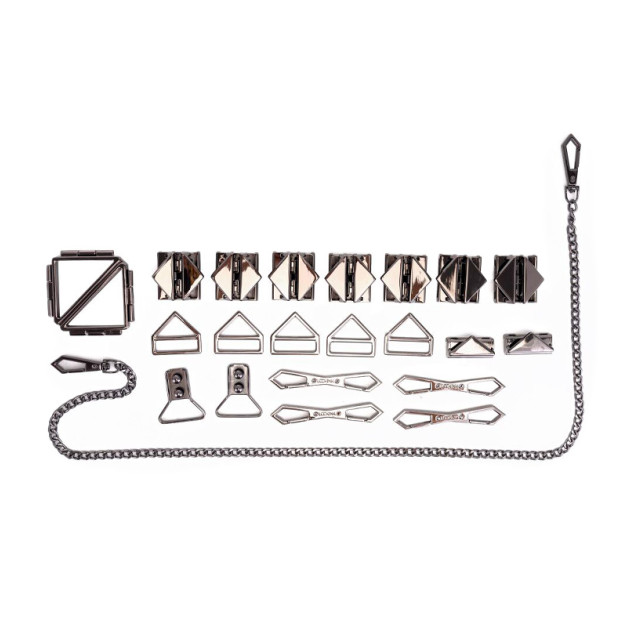 БДСМ-набір LOCKINK Bondage & Restraint Black Set