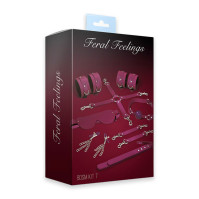 Feral Feelings BDSM Kit 7 Burgundy