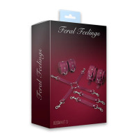 Набір Feral Feelings BDSM Kit 3 Burgundy