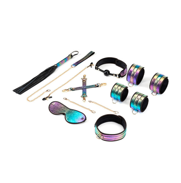 БДСМ-набір Liebe Seele Vivid Rainbow 8 Pieces Set