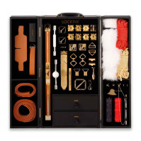 БДСМ-набір LOCKINK All-in-1 BDSM Play Kit - Brown Color